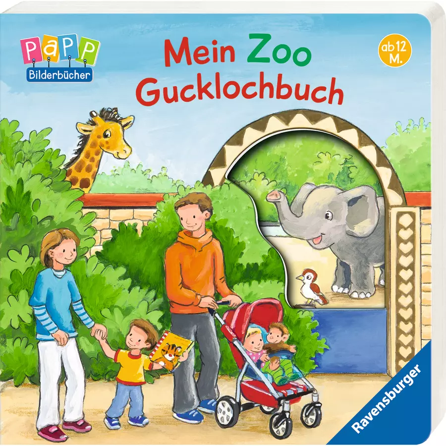 Ravensburger PaPP Bilderbücher - Mein Zoo Gucklochbuch