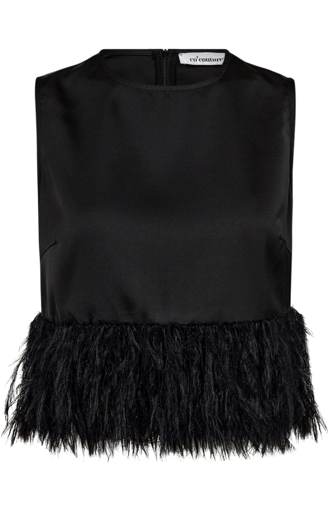 Co´Couture Adnacc Feather Top 35666 96 black