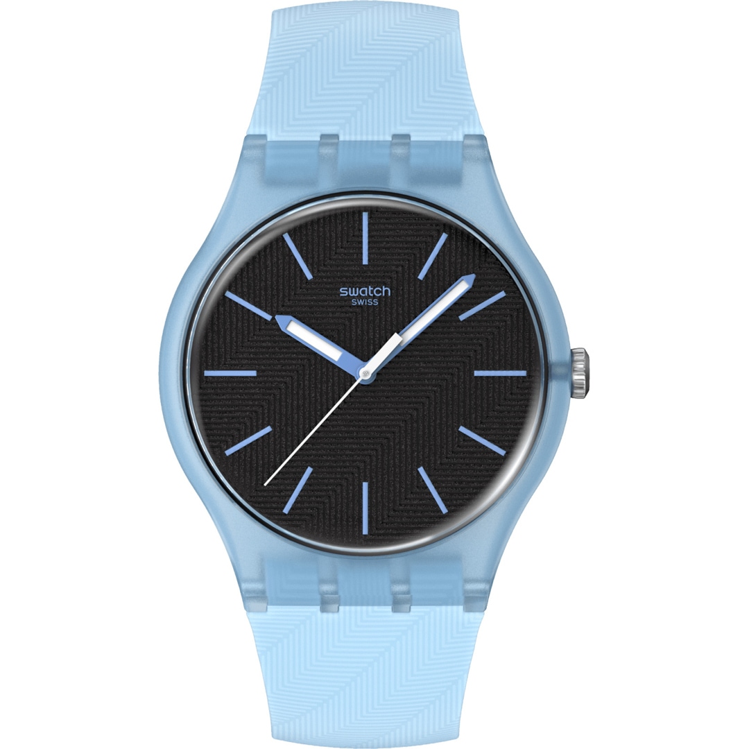 Swatch Original 41 Biosourced Blue Moves