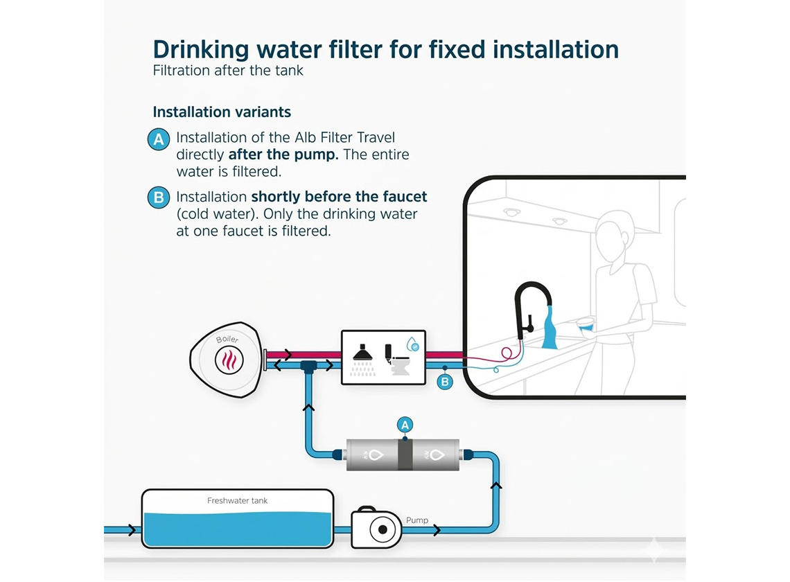 Alb Filter Fusion Active & Nano filterset voor schoon drinkwater