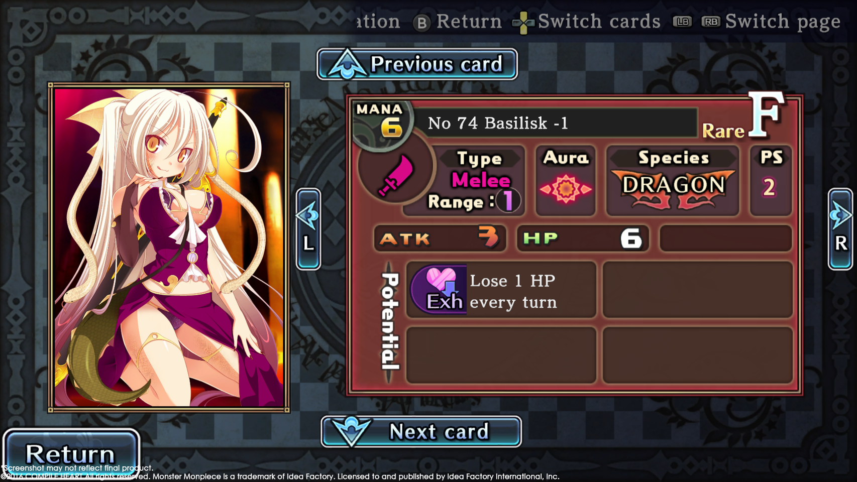 Monster Monpiece- PC