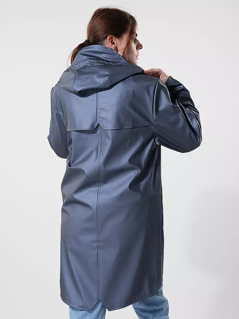 RAINS Parka - Regenjacke grau