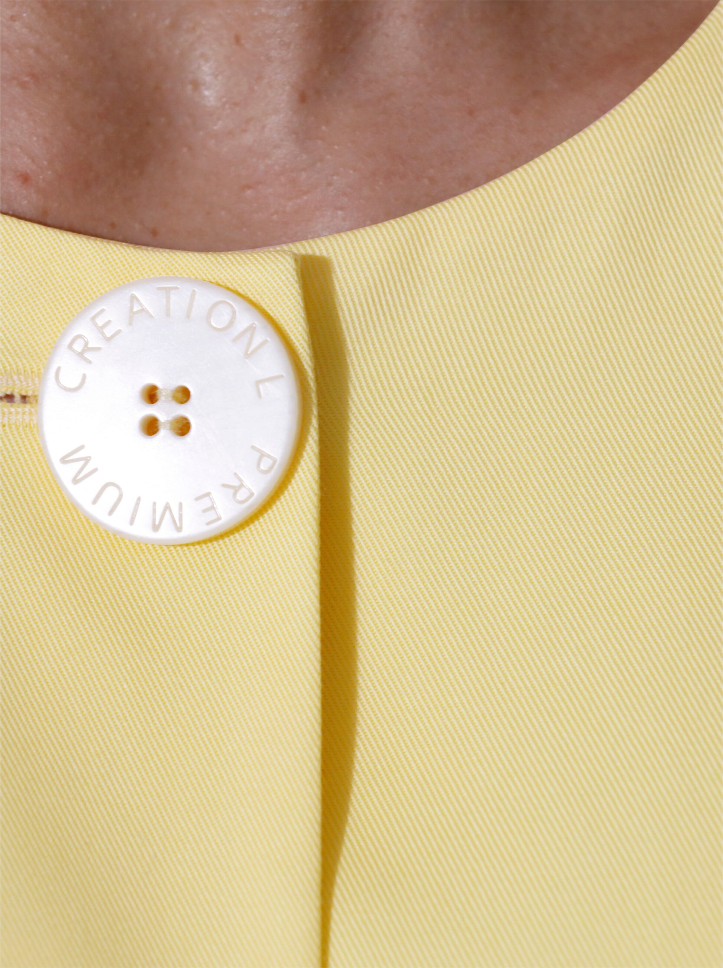 CREATION L PREMIUM Lyocell-Blazer in zitrone