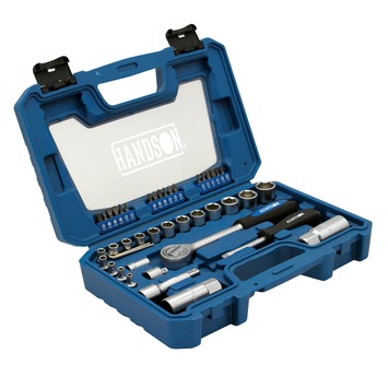 Handson dopsleutelset 44 delig