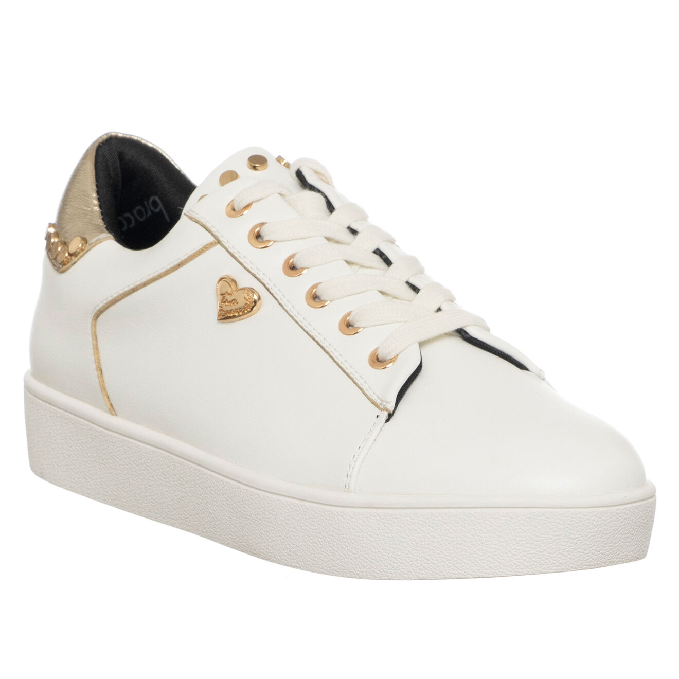 Tua By Braccialini Sneakers Cali blanc/doré