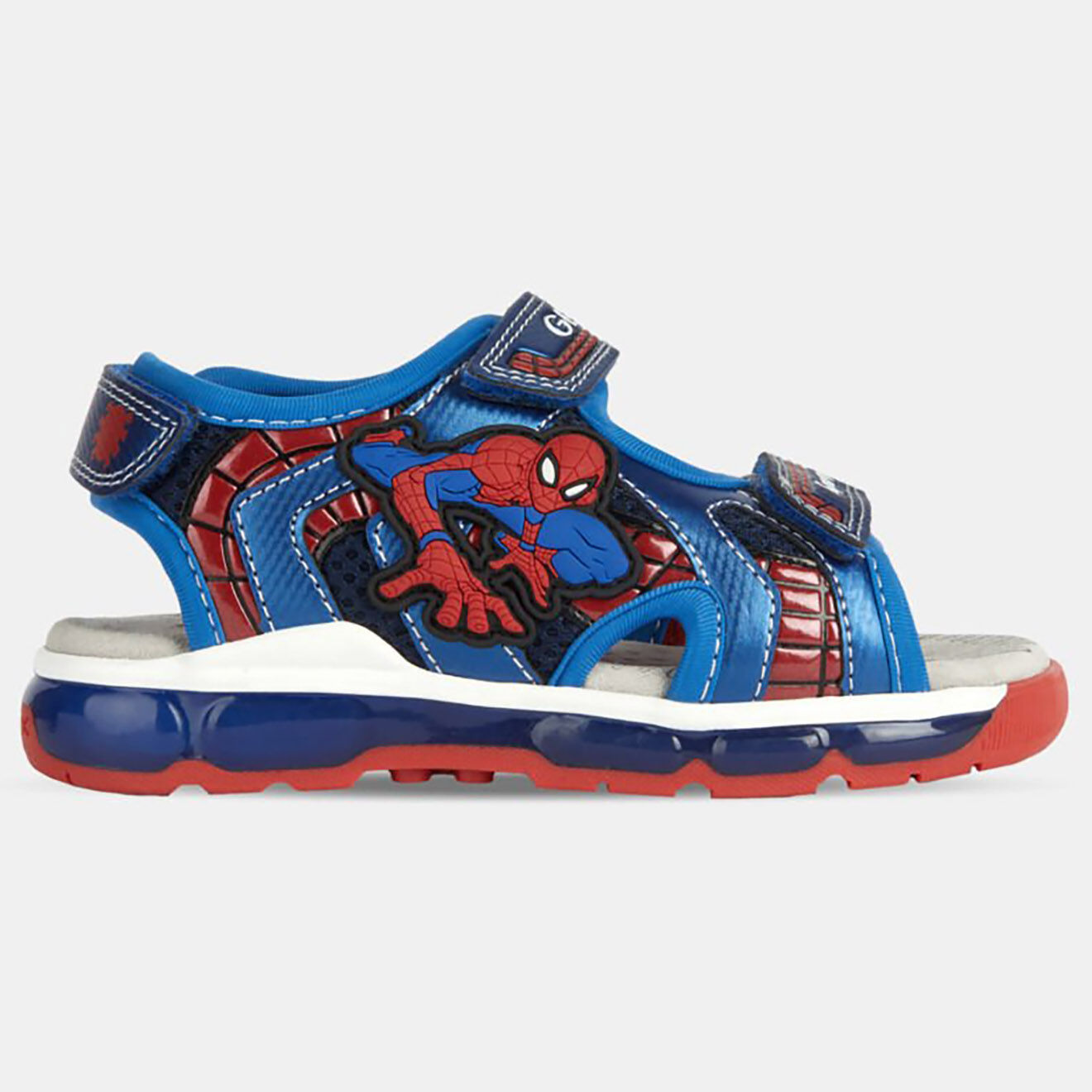 Geox Sandales Android bleu/rouge