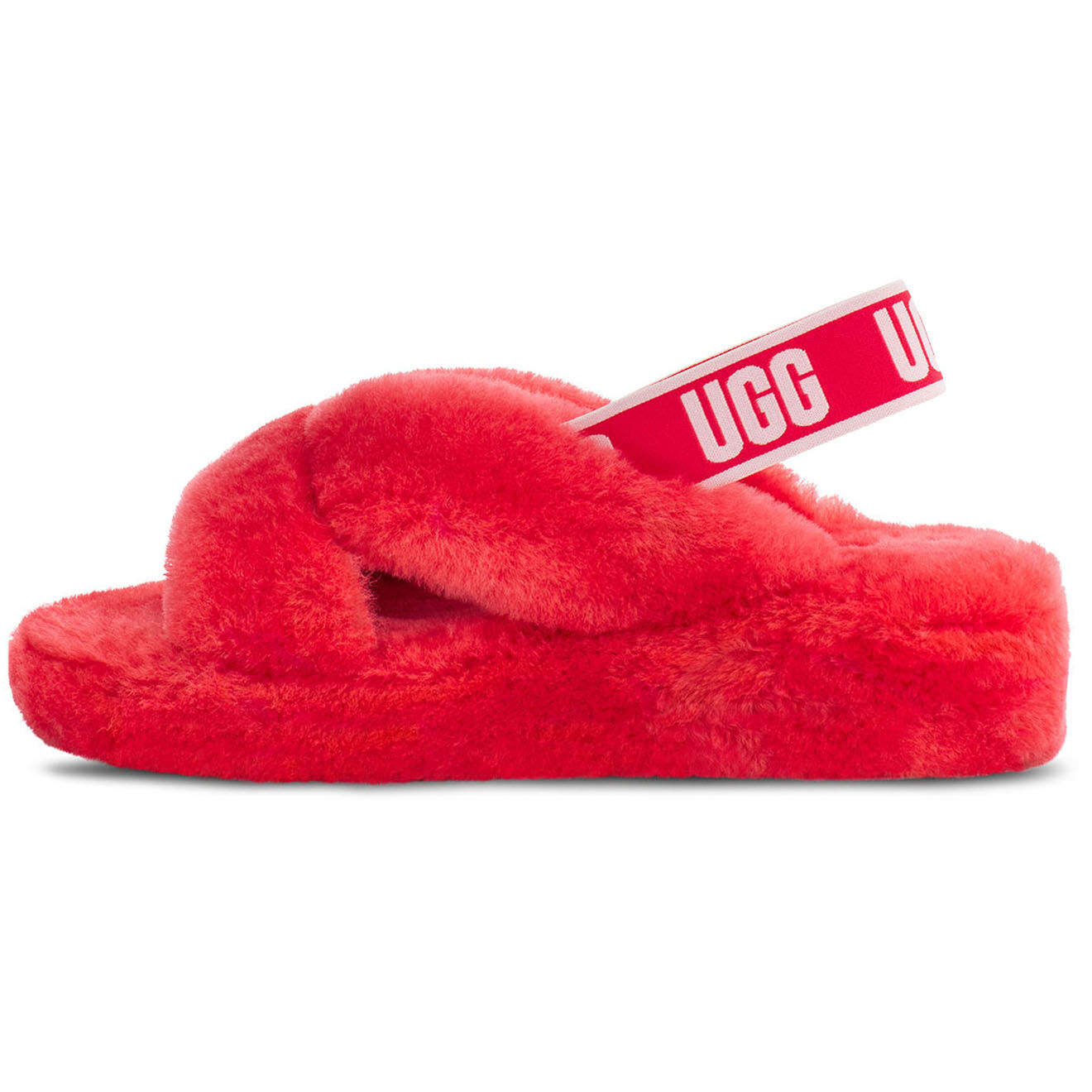 Ugg Sandales chaussons en Peau de mouton Fab Yeah roses