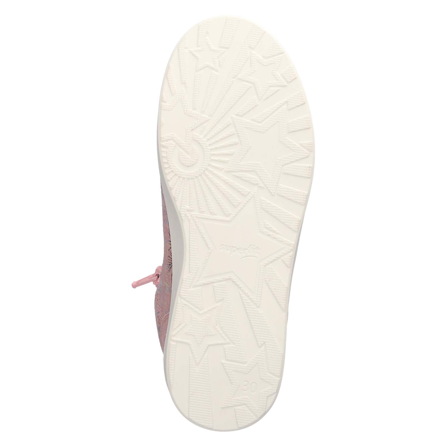 Superfit Low Sneaker STELLA - rosa/silber