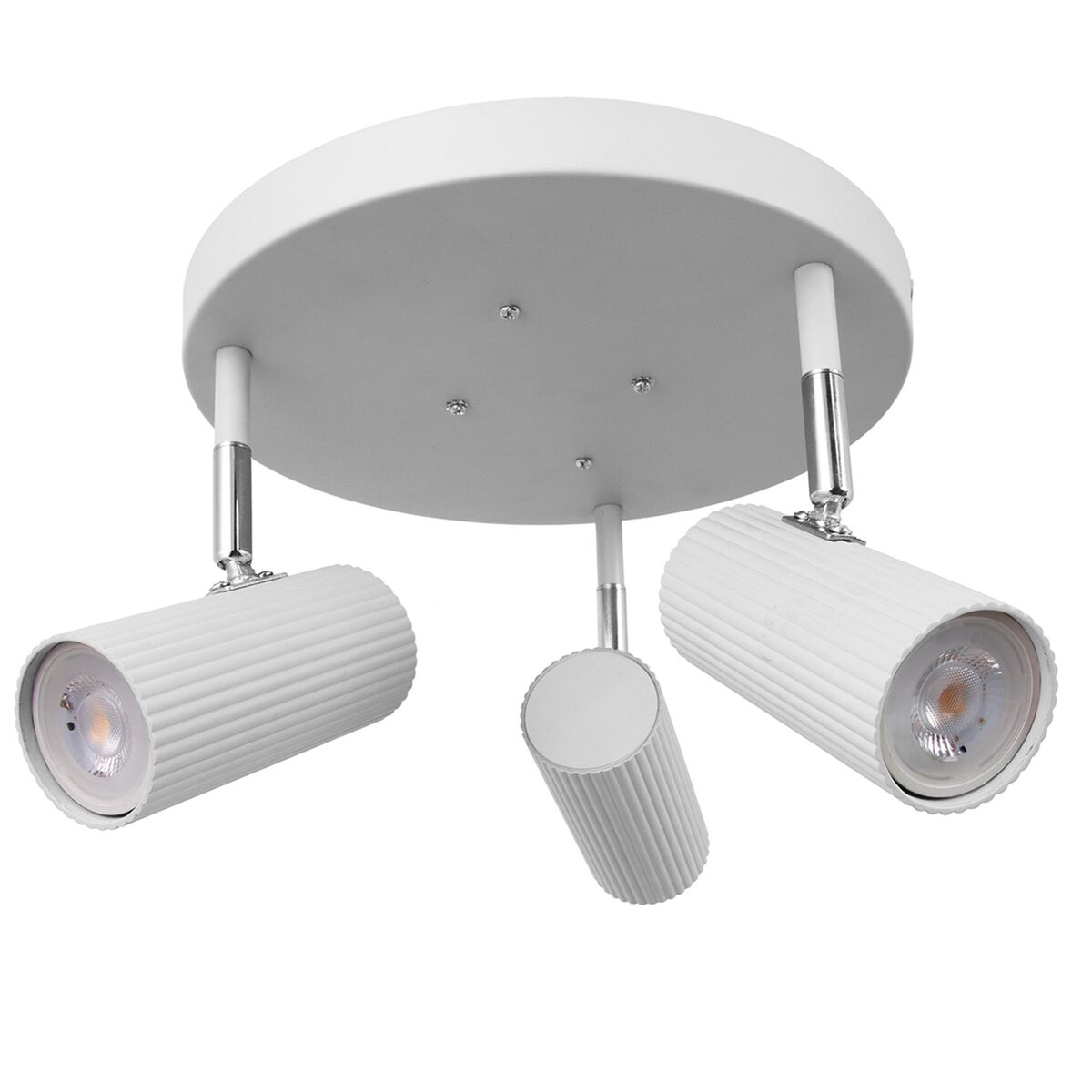 Hubble 3 taklampe, hvit
