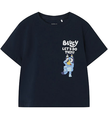 Name It T-Shirt - NmmFlick Bluey - Dark Sapphire
