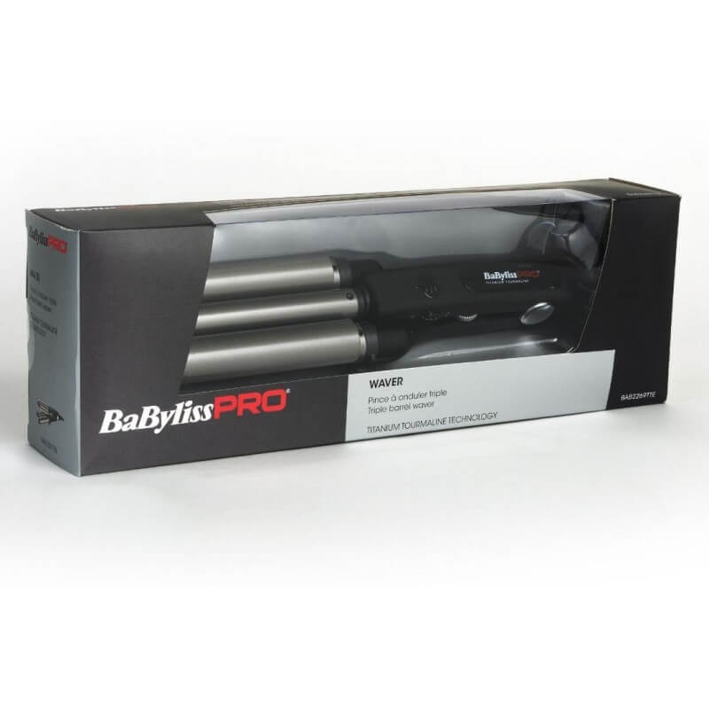 Pince à onduler triple Babyliss Pro