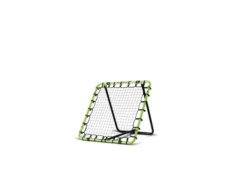 EXIT Tempo multisport rebounder 100x100cm - green/black, Firkant, Multi-station rebounder, Justerbar vinkel, Sort, Grøn