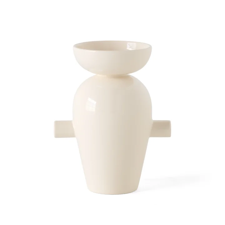 &Tradition - Momento JH40 Vase, H 27 cm, cream