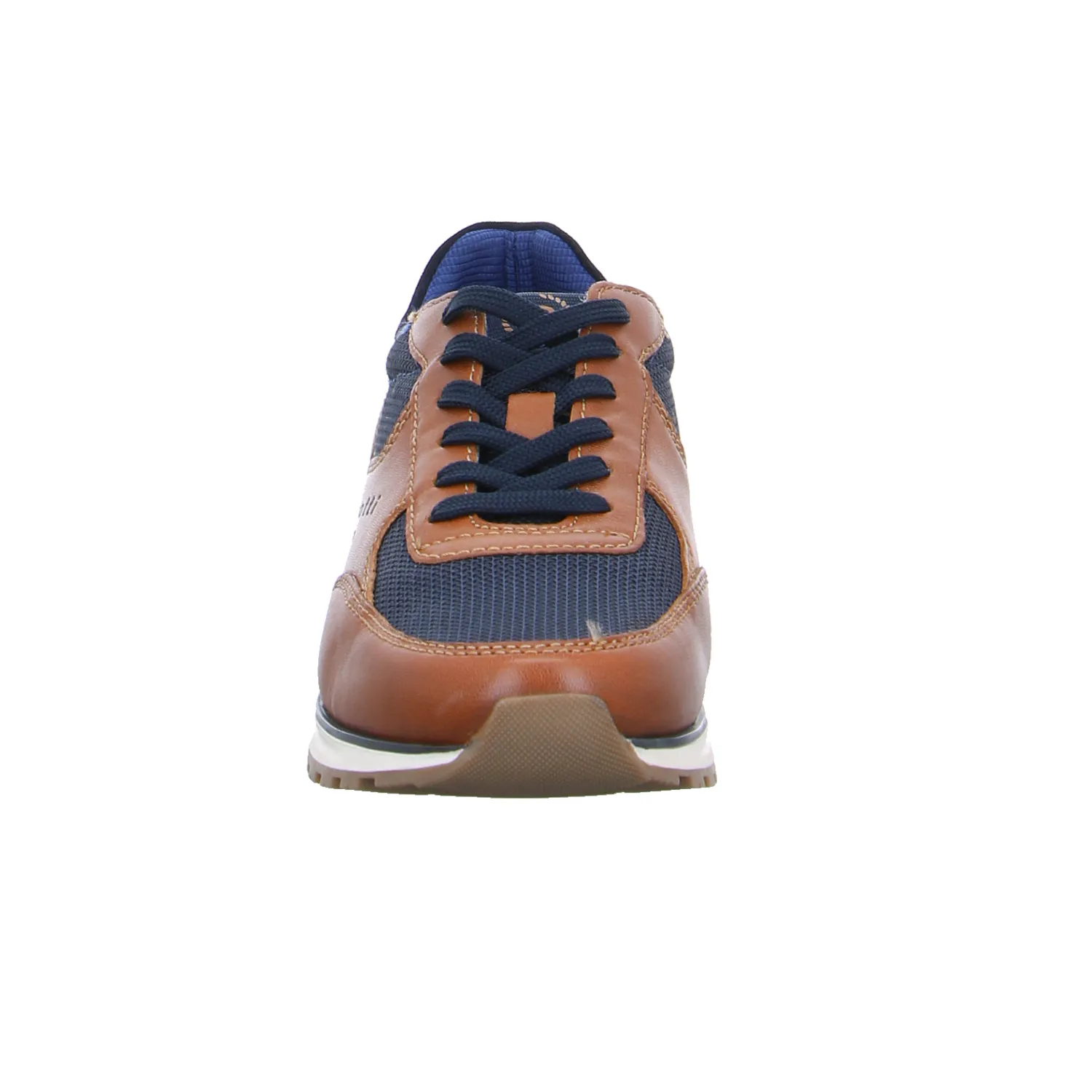 BUGATTI SHOES Halbschuhe Sneaker Cognac Leder