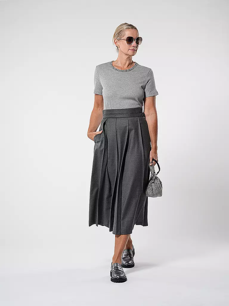 WEEKEND MAX MARA Midirock PALK grau