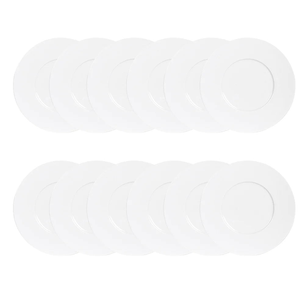 Maxi lot de 12 assiettes plates Zen 27 cm Trend'up