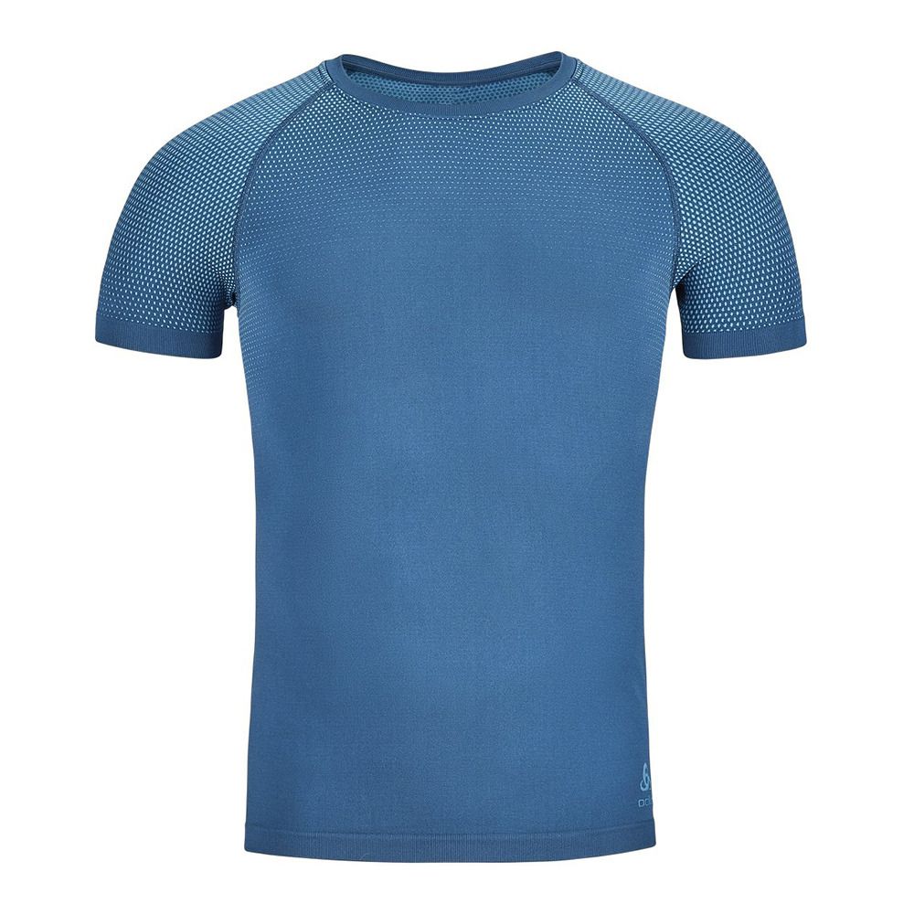 Odlo PERFORMANCE LIGHT ECO - Sous-couche Homme blue wing teal - saxony blue