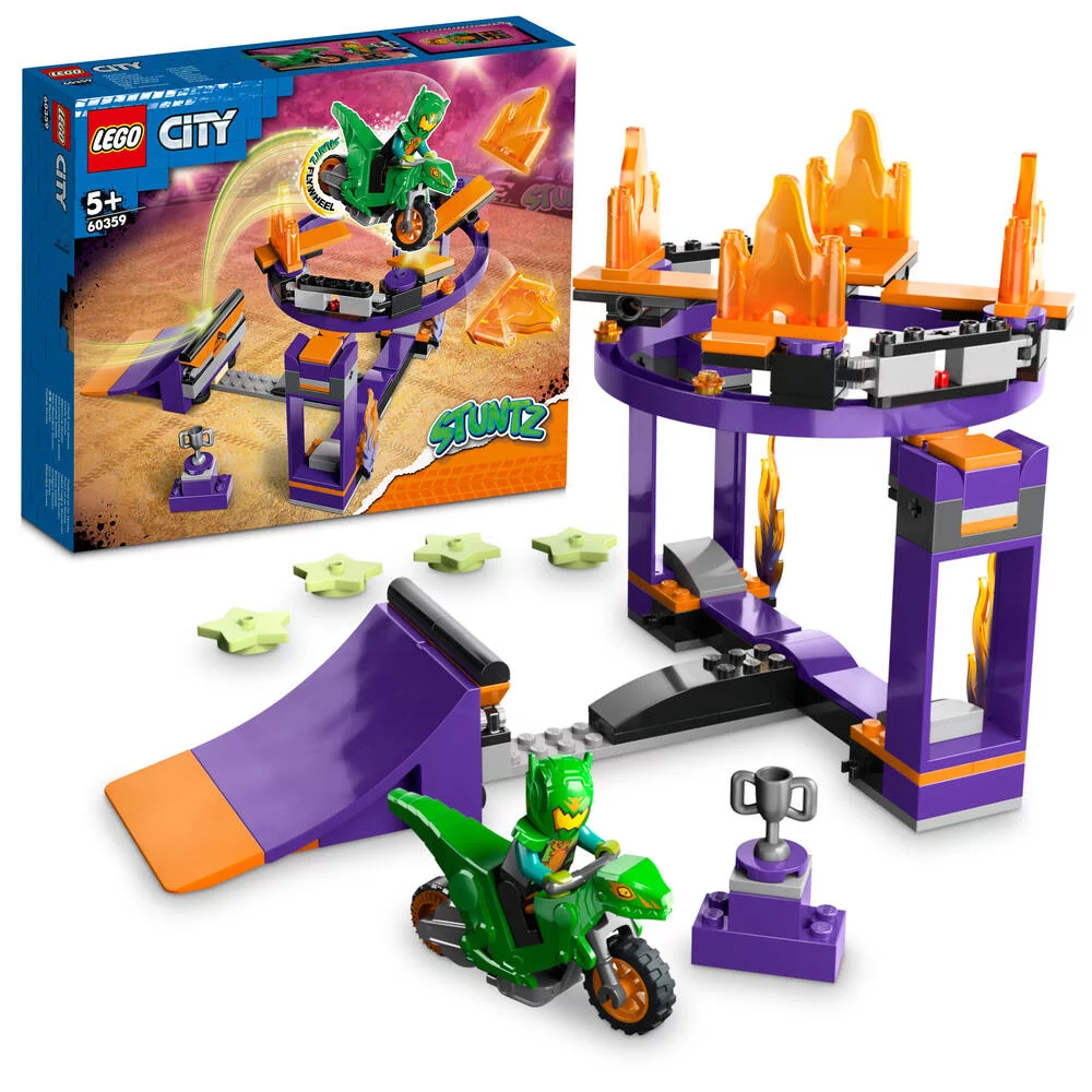 LEGO®CITY 60359 - LE DEFI DE CASCADE - LE TREMPLIN