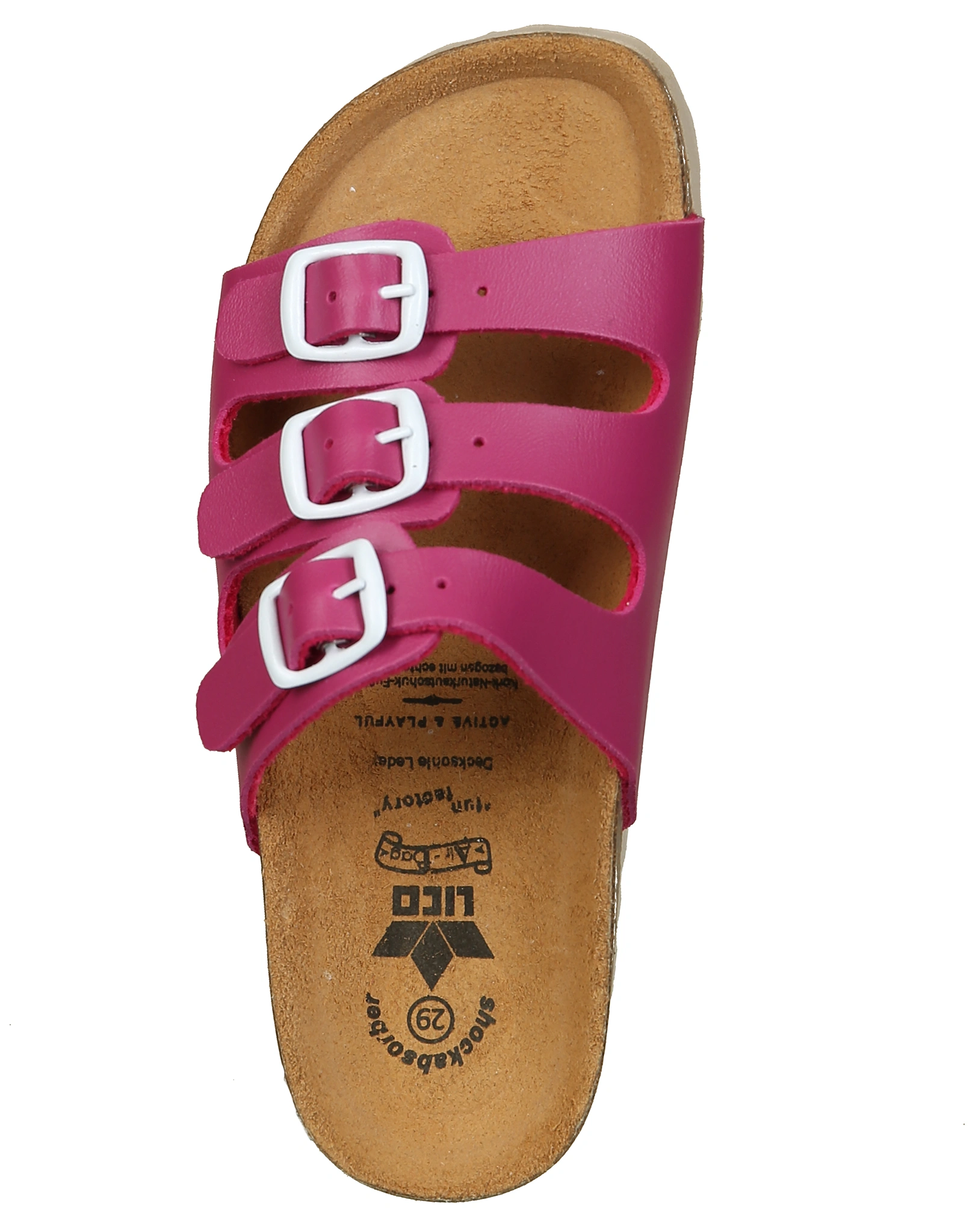 Pantoletten BIOLKids in pink