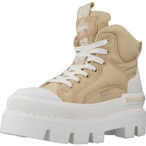 Buffalo - RAVEN LACEUP MID Beige