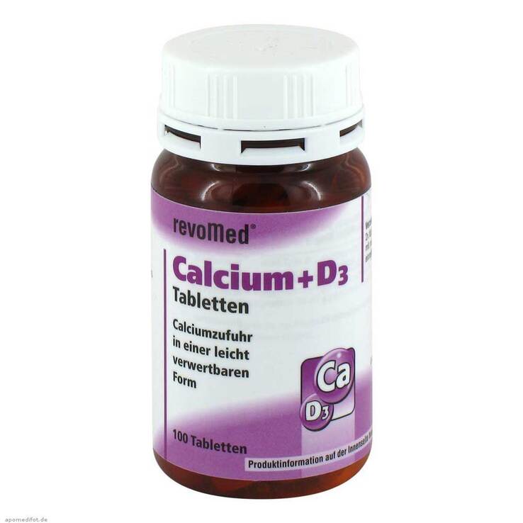 Calcium + D3 Tabletten, 100 St