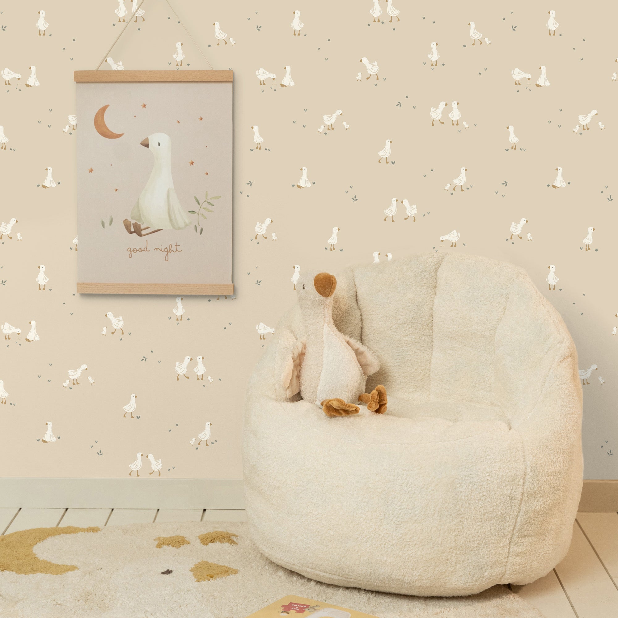 Little Dutch Little Goose Behang Kinderkamer - Dieren - 10mx52cm