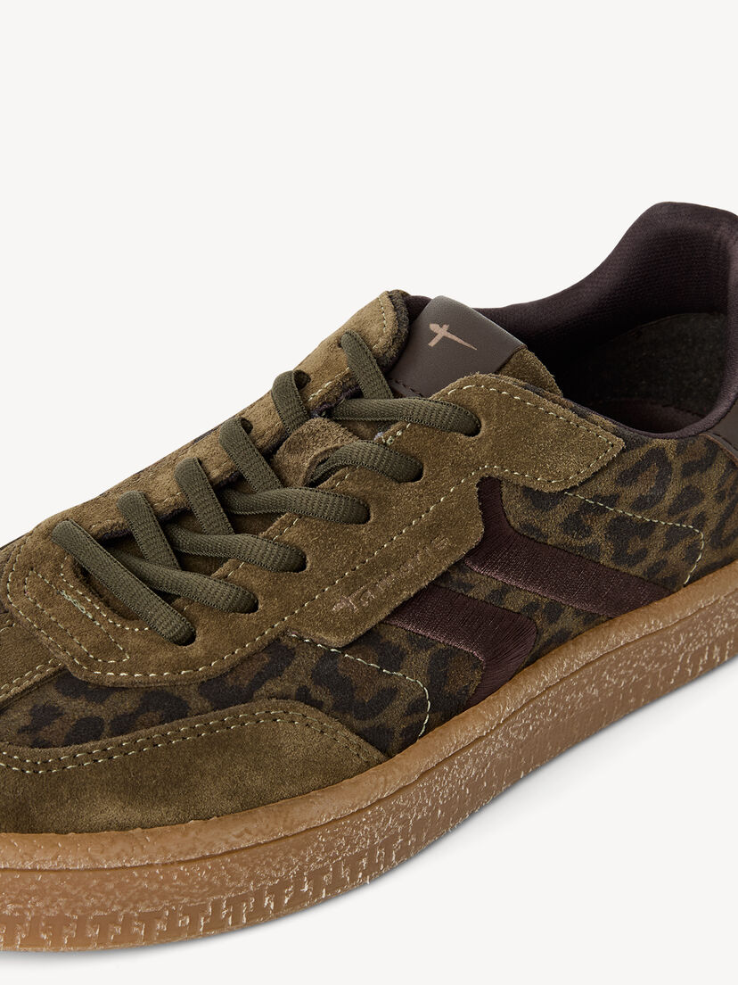 Leren Sneaker - groen