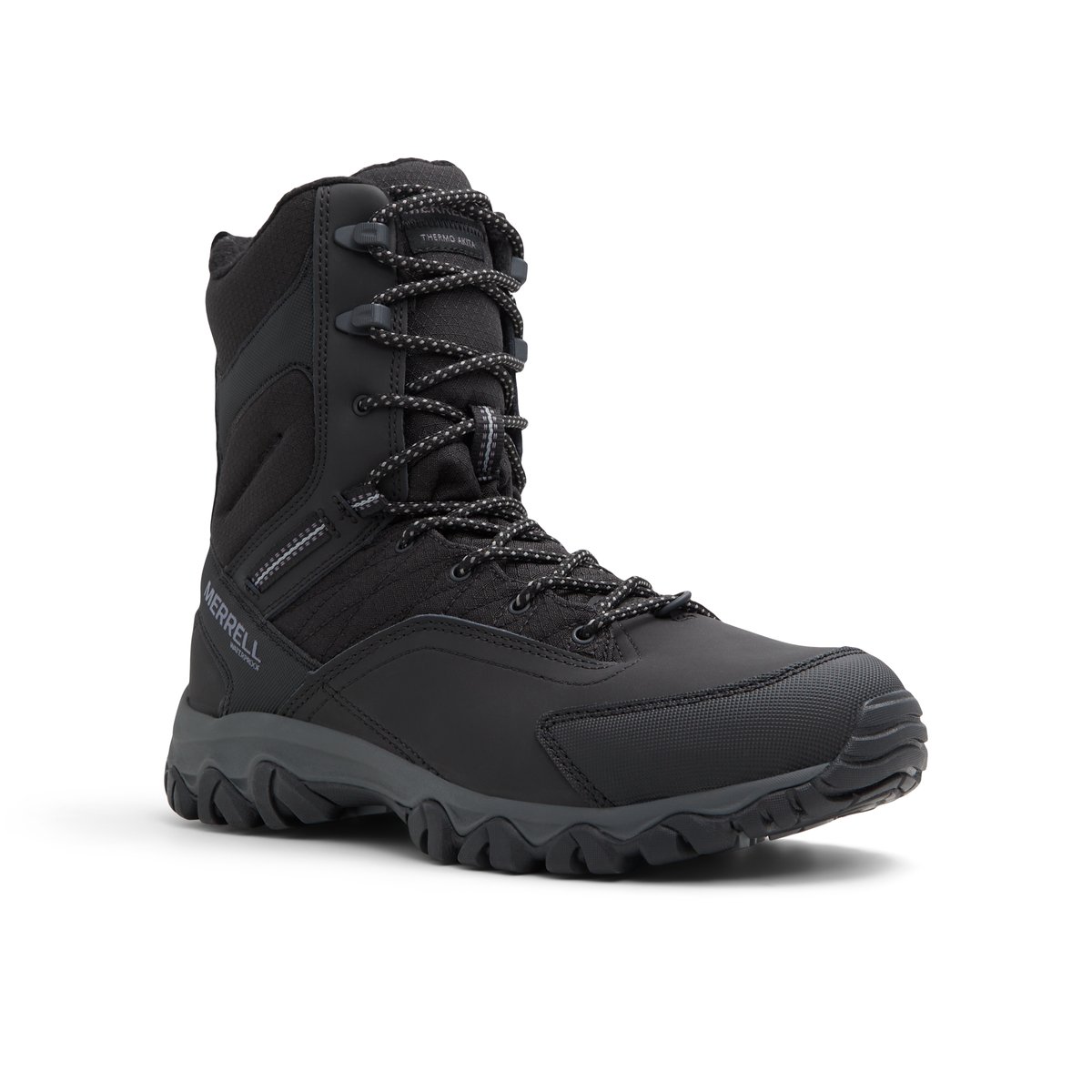 MERRELL-Thermo_tall-Bottines d'hiver - Talon plat - Noir