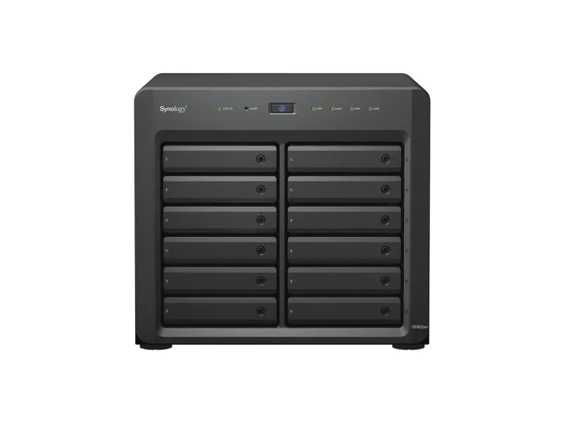Synology Disk Station DS3622XS  - NAS-server - 12 bays - SATA 6Gb/s - RAID 0, 1, 5, 6, 10, JBOD, RAID F1 - RAM 16 GB - Gigabit Ethernet / 10 Gigabit Ethernet - iSCSI support
