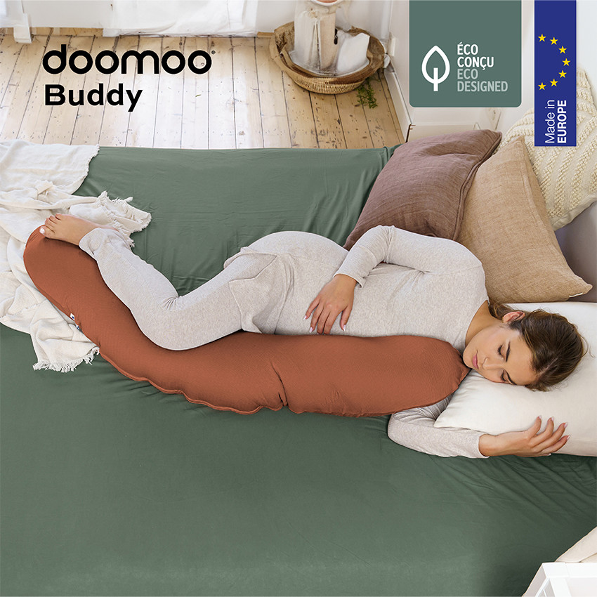Coussin de maternité Doomoo Tetra - Terracotta