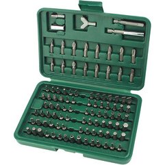 BRÜDER MANNESMANN Jeu d'embouts, 100 pièces, boîte
