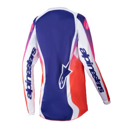 Maillot cross Alpinestars STELLA FLUID - WURX 2025 - Multicolore / Blanc