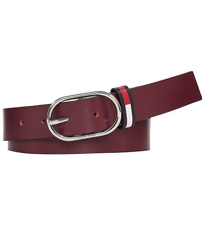 Tommy Hilfiger Gürtel - Oval - Burgundy
