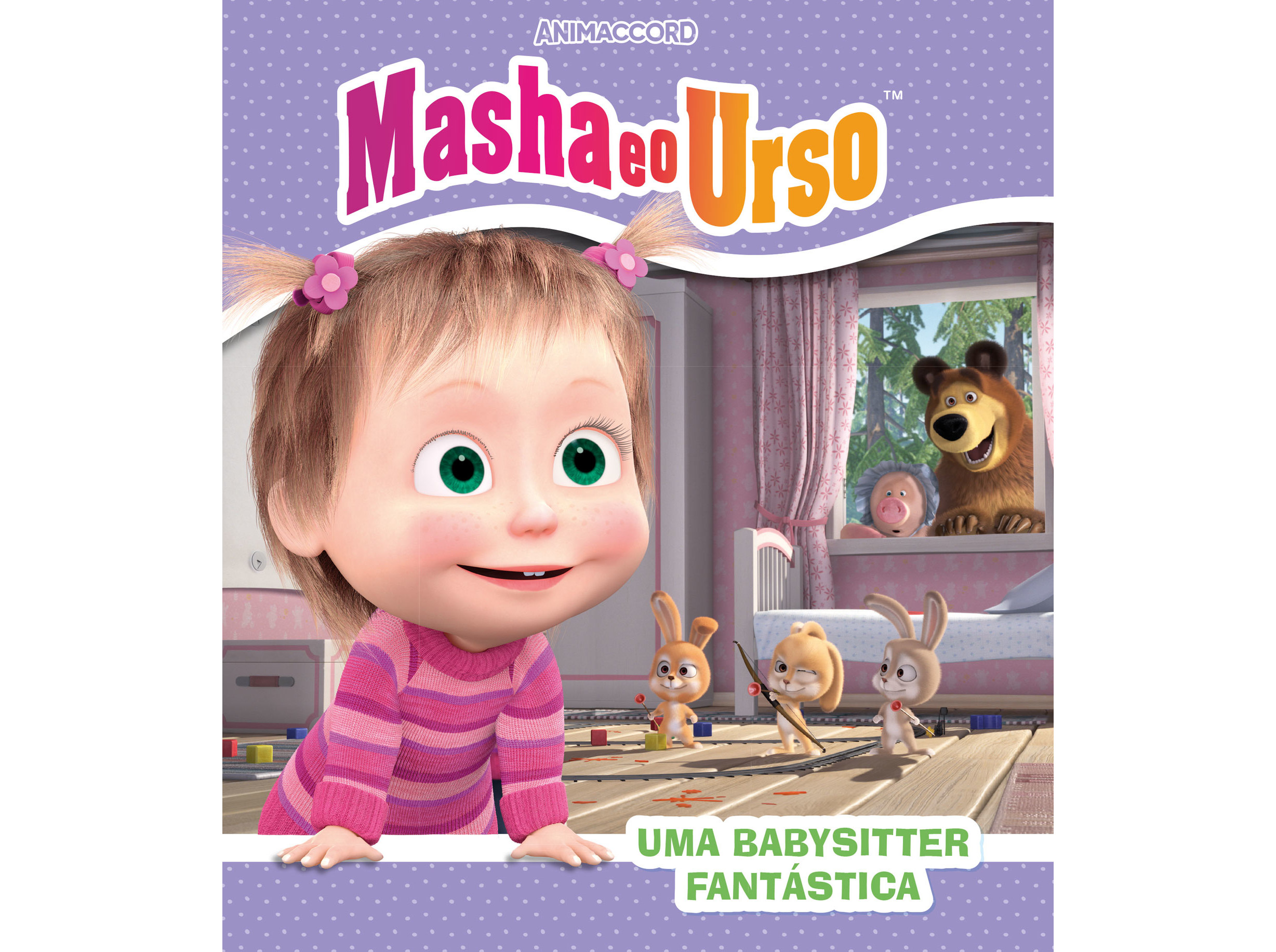 LIVRO MASHA E O URSO UMA BABYSITTER FANTÁSTICA