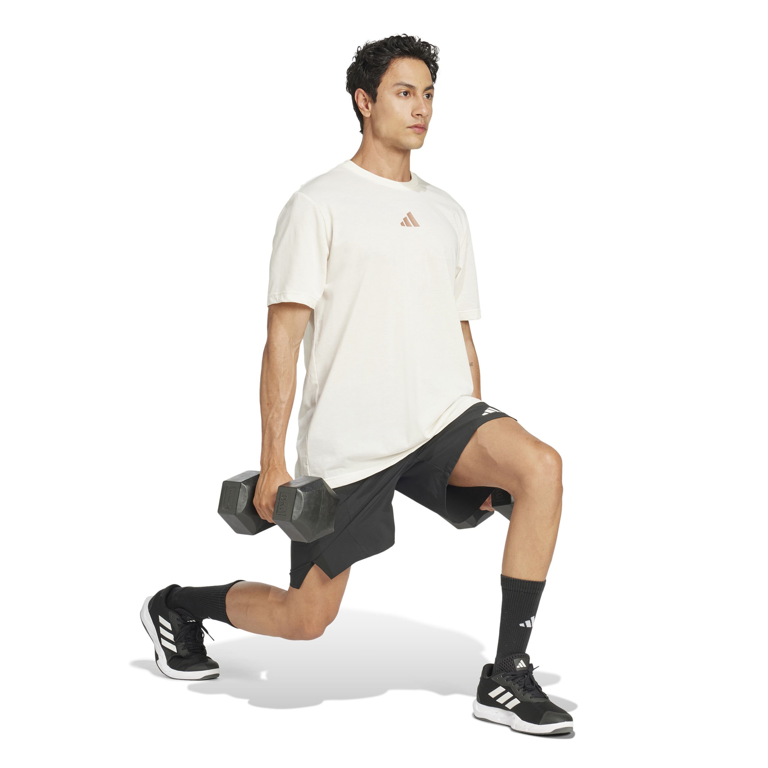 adidas Designed For Training Intense T-shirt Hommes - Blanc
