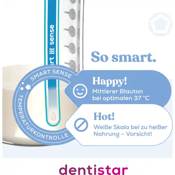 Smart Sense Babyflasche 0+