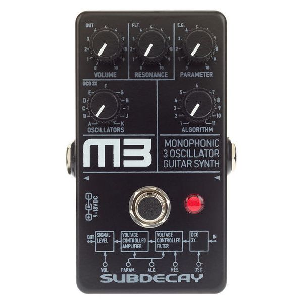 Subdecay M3 Mono Guitar Synthesizer
