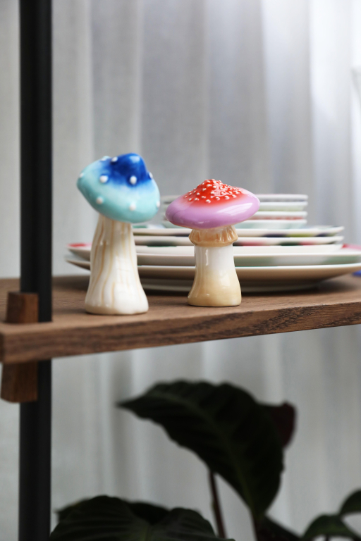 &klevering Magic mushroom peper- en zoutstel
