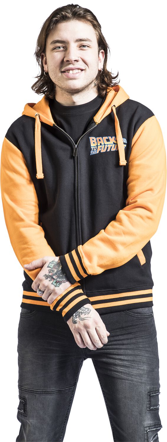 Delorean | Retour Vers Le Futur Veste Varsity