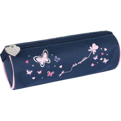 Trousse ronde Lola Espeleta - 1 compartiment - marine - Oberthur
