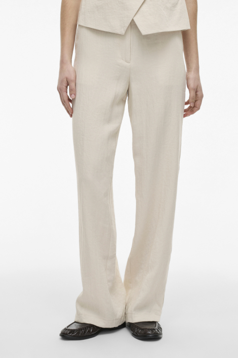 Vila ecru dames broek