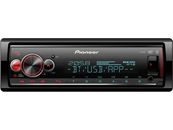 Pioneer MVH-S520DAB Bilradio med Bluetooth