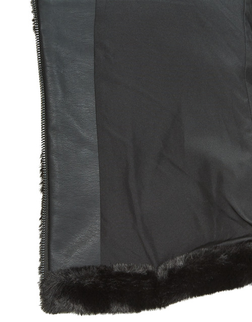 Only - ONLNEWMALOU FAUX FUR WAISTCOAT CC OTW - Noir