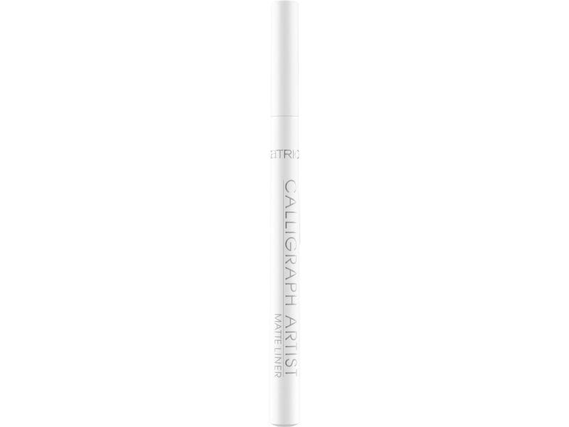 Catrice Eyeliner Calligraph Artist Matte 070 Snow White Stark deckender Eyeliner in einem schneeweissen Farbton mit mattem Finish