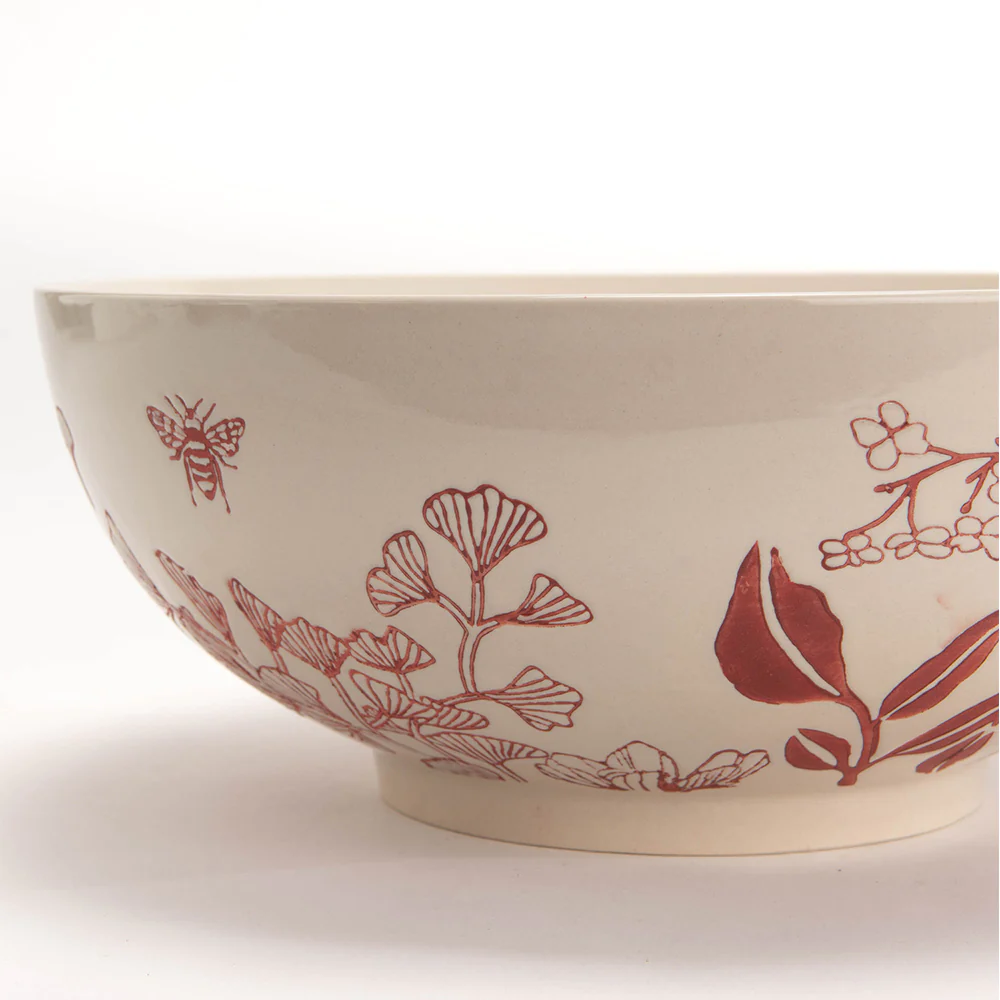 Salad bowl Zelie rouge Amadeus