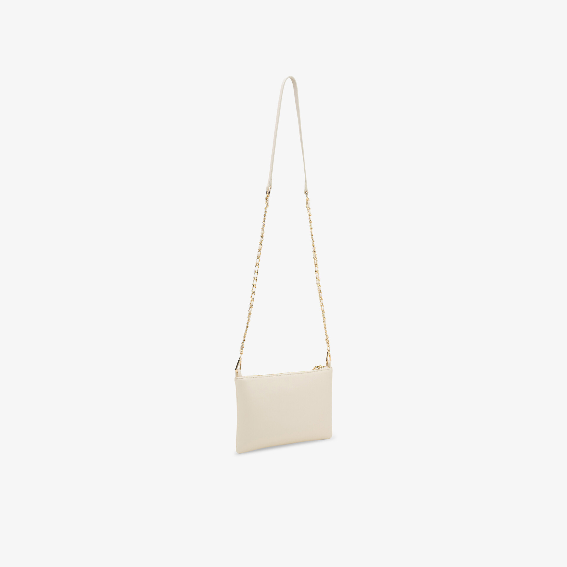SEIDENFELT Senja Small Crossbag Damen Abendtasche beige