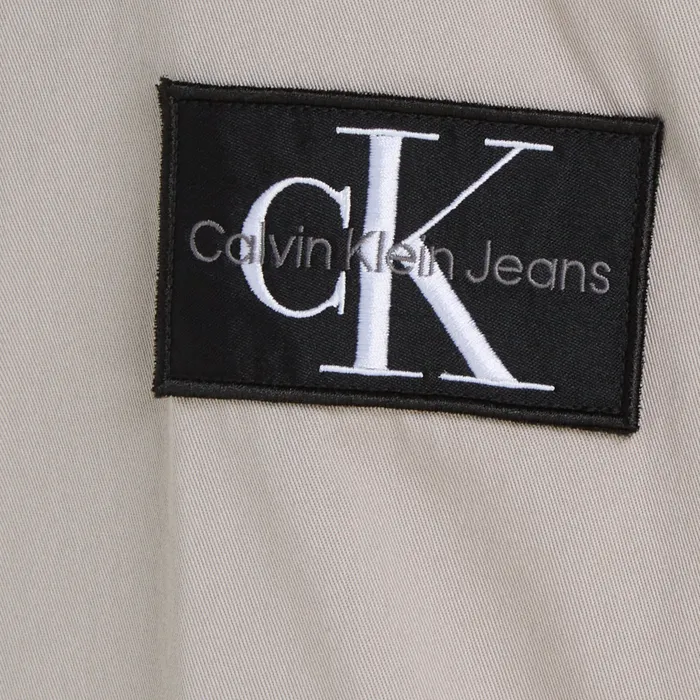 Calvin Klein Monologo Badge Relaxed Overhemd Heren