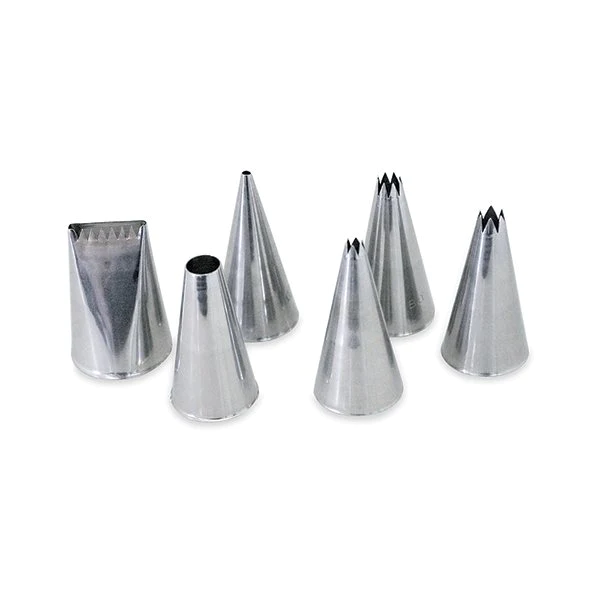 Assortiment 6 douilles inox De Buyer