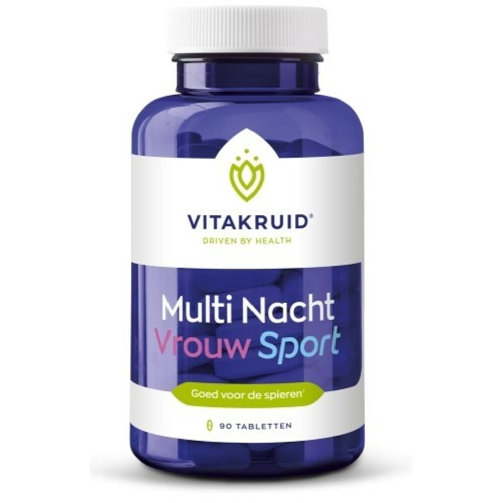 Vitakruid Vrouw Sport Multi Dag Nacht180 tabletten