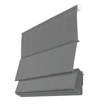Vouwgordijn Adam 4607 steel